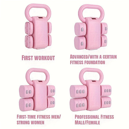 Dumbbell Kettlebell Set Home Fitness Kit-3