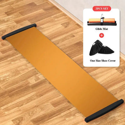 Sliding Yoga Mat for Fitness Training - Safe & Secure Health & Fitness