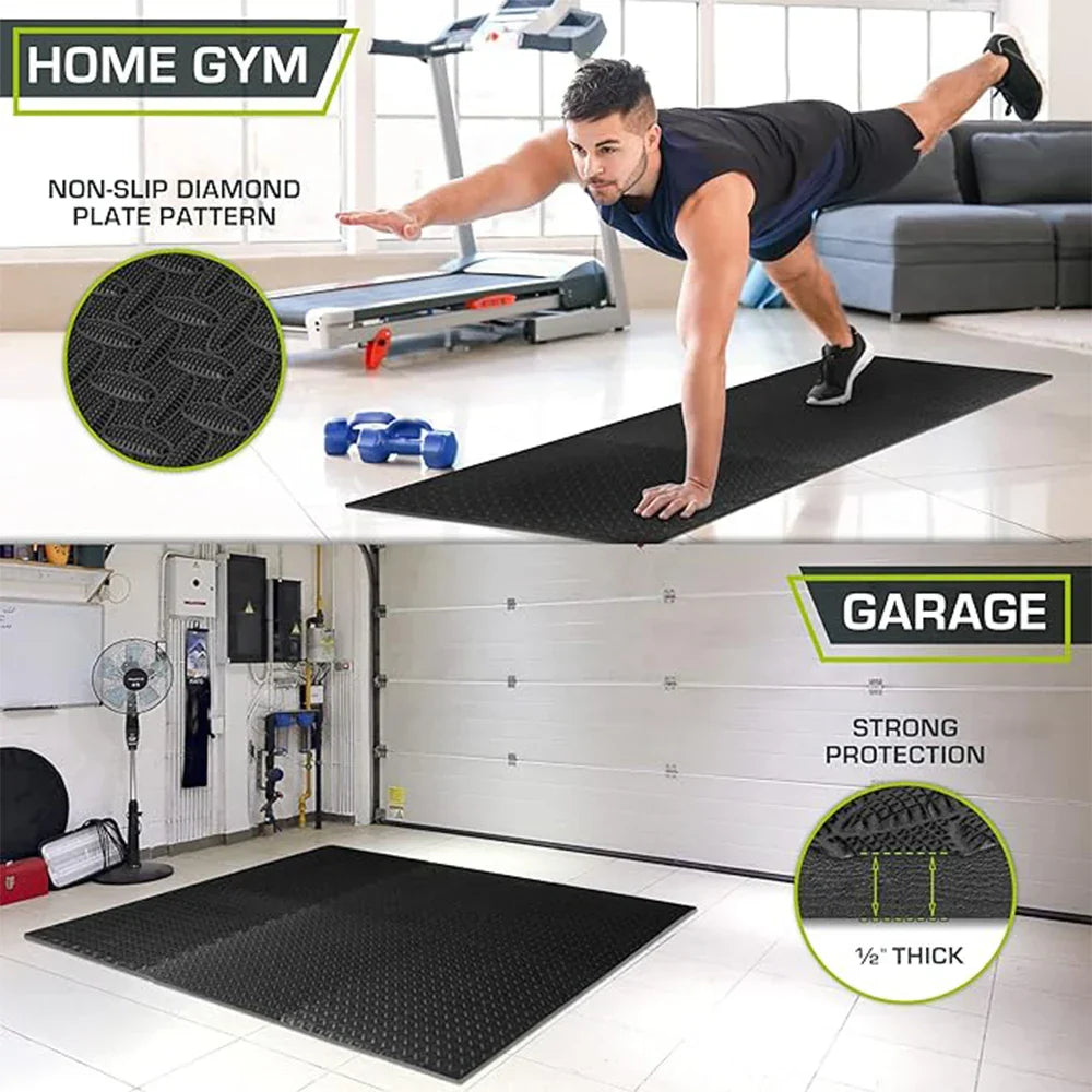 EVA Interlocking Foam Fitness Mat-2