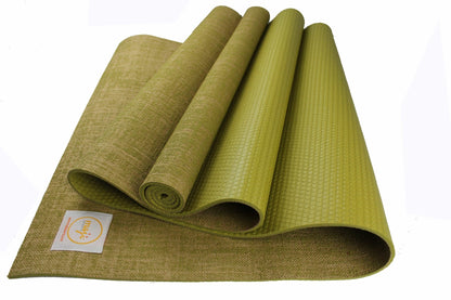 Jute Premium ECO Fitness, pilates, Yoga Mat + Fitness Bundle - Safe & Secure Health & Fitness