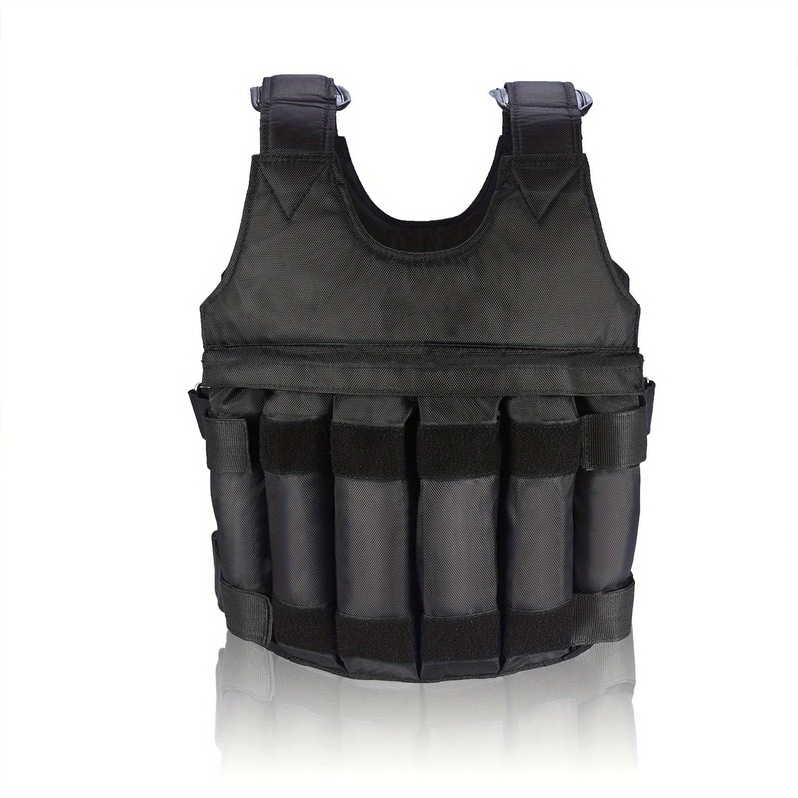Adjustable 50kg Weighted Vest for Fitness Training - Safe & Secure Health & Fitness