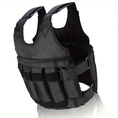 Adjustable 50kg Weighted Vest for Fitness Training - Safe & Secure Health & Fitness