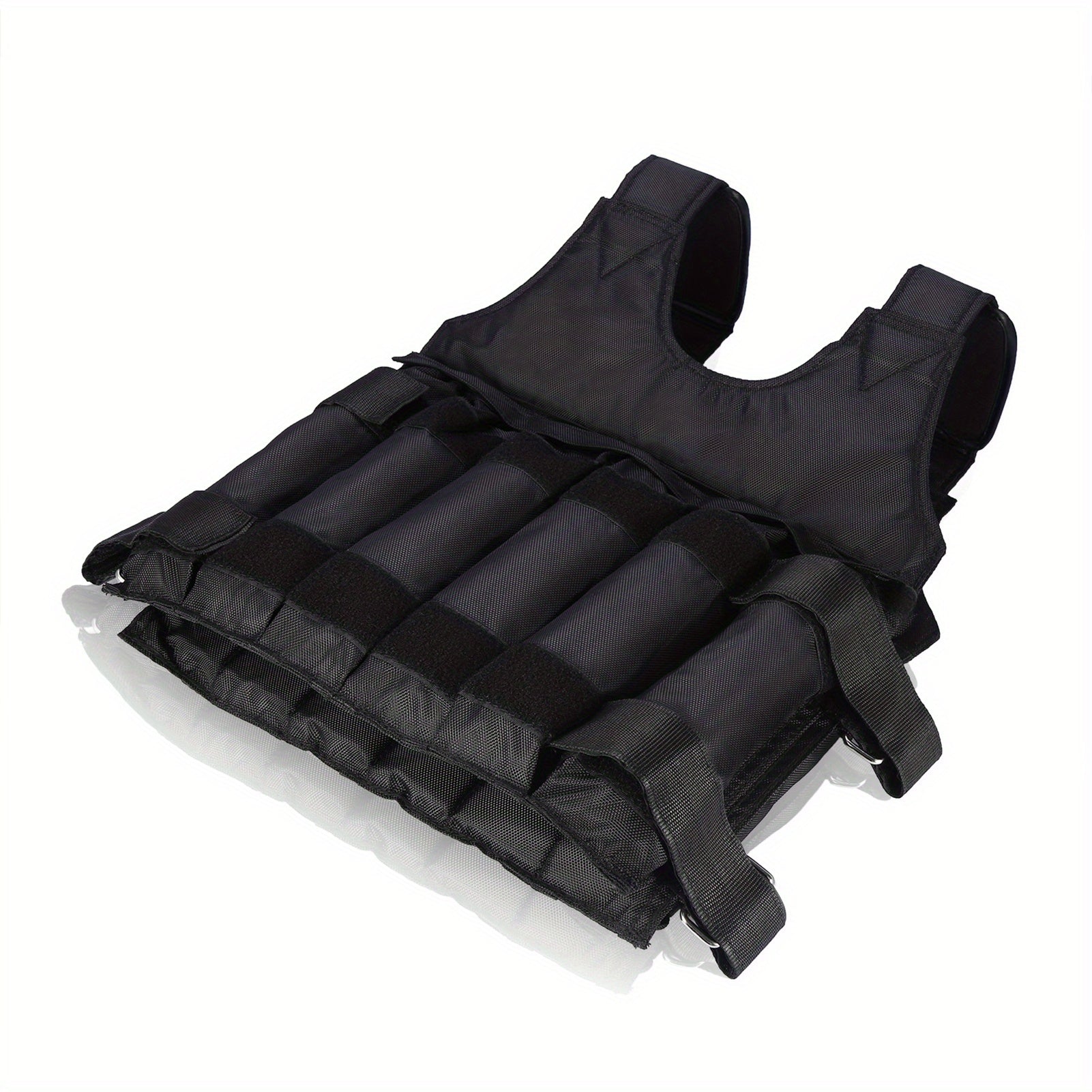 Adjustable 50kg Weighted Vest for Fitness Training - Safe & Secure Health & Fitness