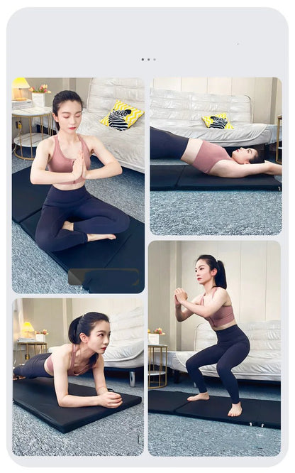 Tri - Fold Fitness Mat - Safe & Secure Health & Fitness