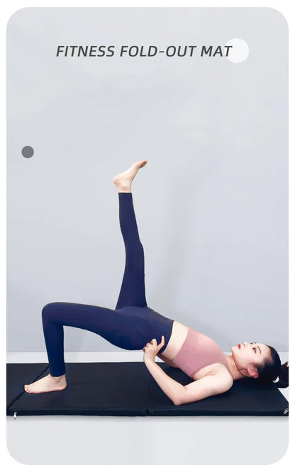 Tri - Fold Fitness Mat - Safe & Secure Health & Fitness
