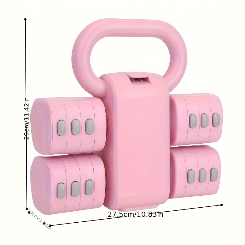 Dumbbell Kettlebell Set Home Fitness Kit-4