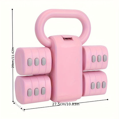 Dumbbell Kettlebell Set Home Fitness Kit-4