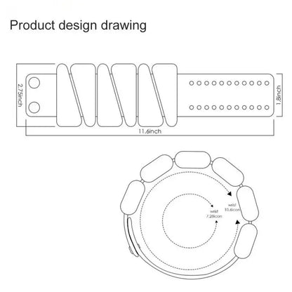 Adjustable Ankle Weights for Fitness Training - Safe & Secure Health & Fitness