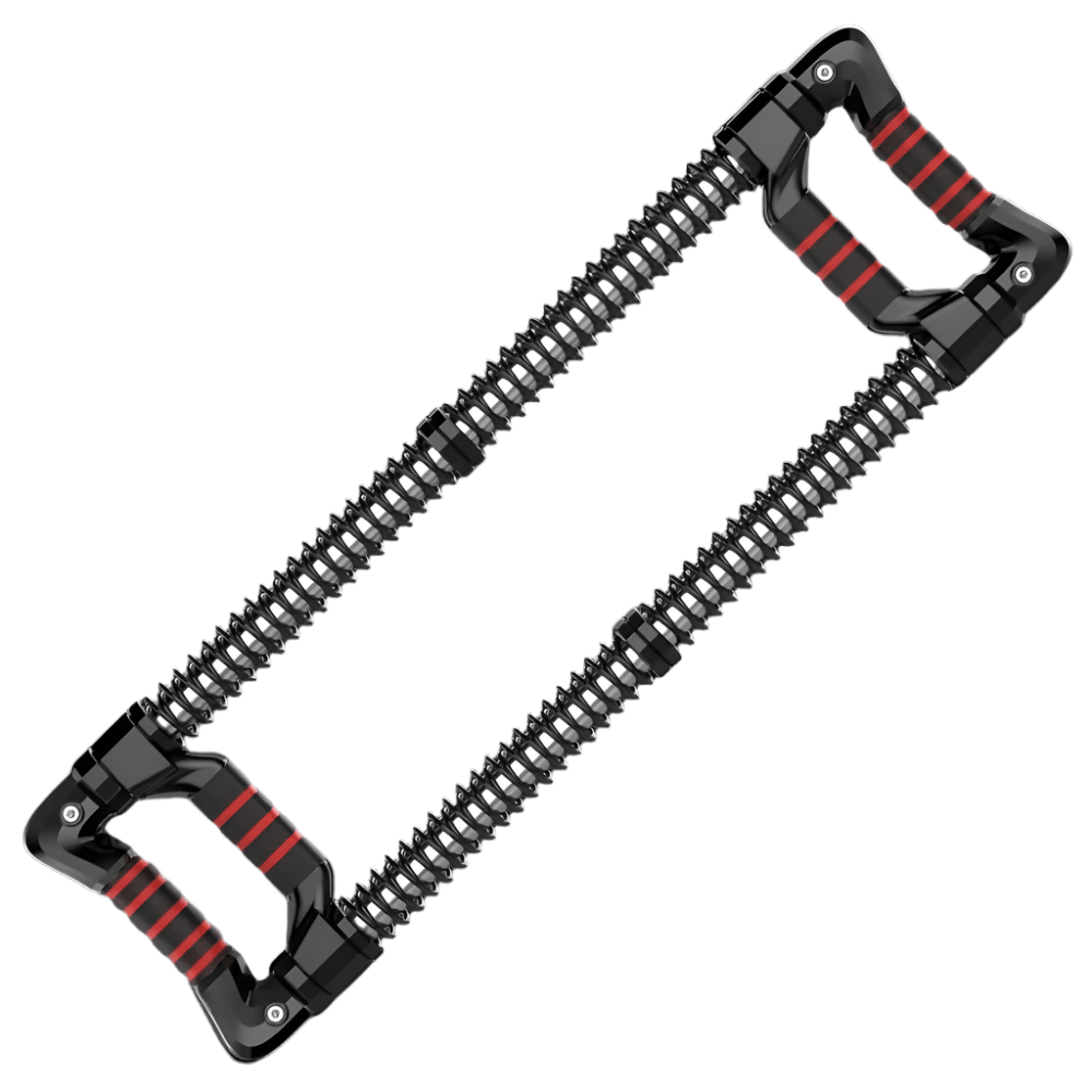 Versatile Fitness Push Bar & Chest Expander(Black) - Safe & Secure Health & Fitness