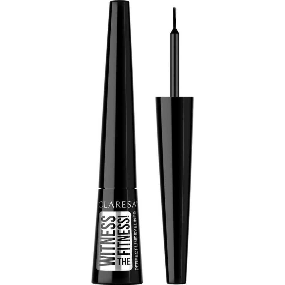 Claresa CLARESA Precyzyjny Eyeliner w płynie WITNESS THE FITNESS! - czarny 4g (145760)-0