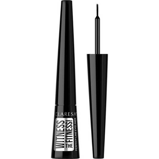 Claresa CLARESA Precyzyjny Eyeliner w płynie WITNESS THE FITNESS! - czarny 4g (145760)-0