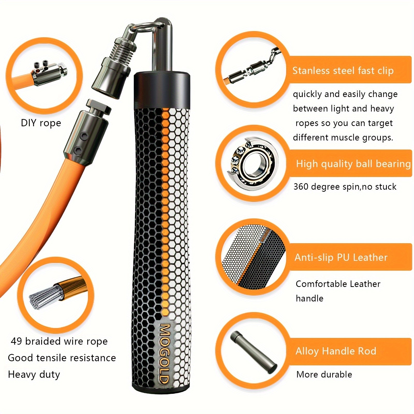 Speed Jump Rope for Fitness Training-1