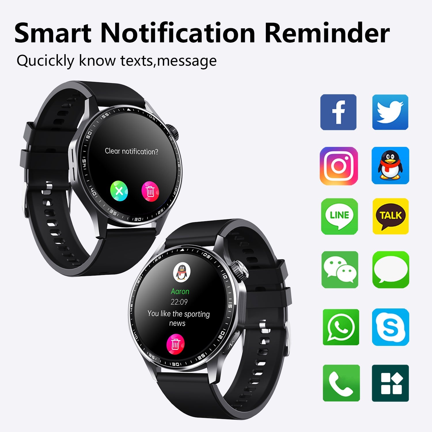 Advanced Health and Fitness Smartwatch with Tools to Manage Stress and Sleep, ECG App, SpO2, 24/7 Heart Rate - Safe & Secure Health & Fitness