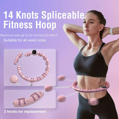 Smart Fitness Hoop with HD Counter Display - Safe & Secure Health & Fitness