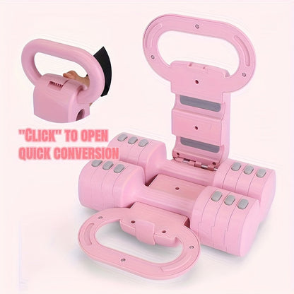 Dumbbell Kettlebell Set Home Fitness Kit-2