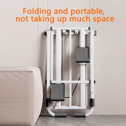 Foldable Stair Climber Home Fitness Machine - Safe & Secure Health & Fitness