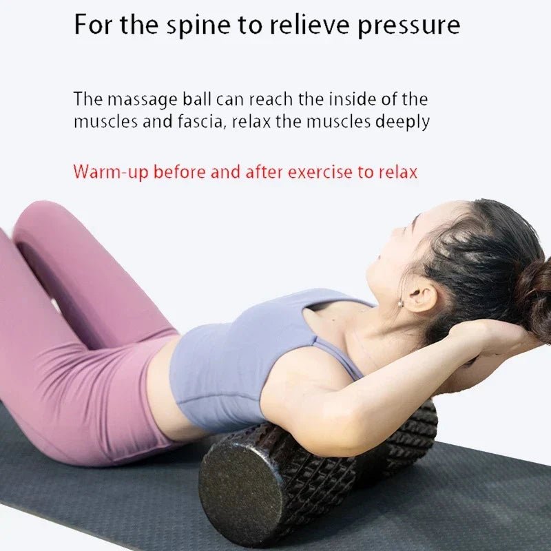 Fitness Yoga Foam Roller & Massage Block - Safe & Secure Health & Fitness