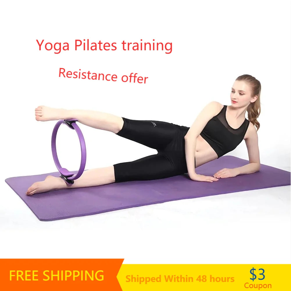 Colorful Pilates Yoga Ring for Home Fitness-2