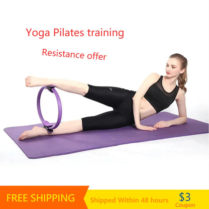 Colorful Pilates Yoga Ring for Home Fitness-2