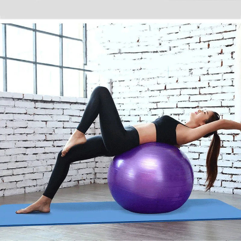 Thickened PVC Fitness Yoga Ball-2
