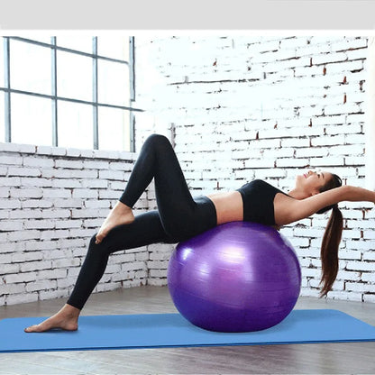 Thickened PVC Fitness Yoga Ball-2