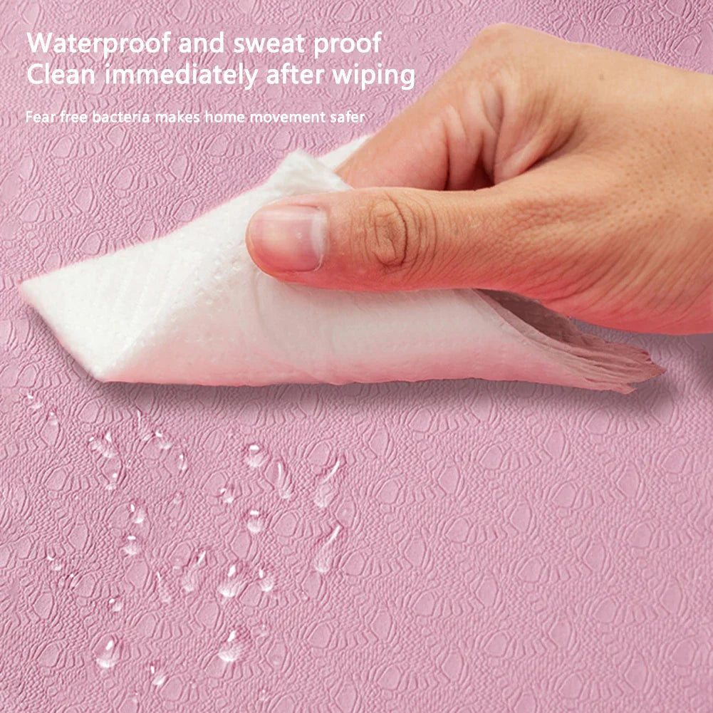 Foldable TPE Yoga Mat for Fitness & Pilates-4