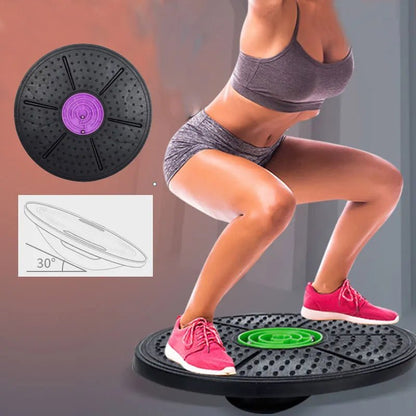 Yoga Balance Board - Fitness Exercise - Safe & Secure Health & Fitness