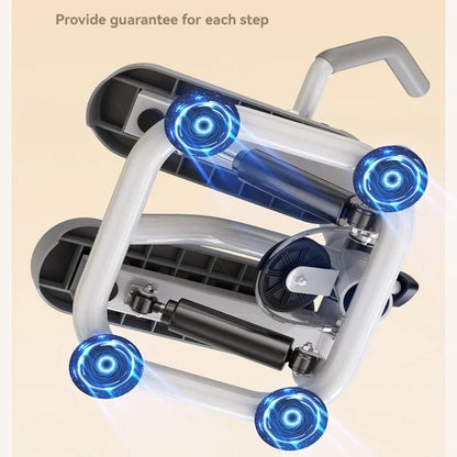 Silent Handrail Stepper for Home Fitness - Safe & Secure Health & Fitness