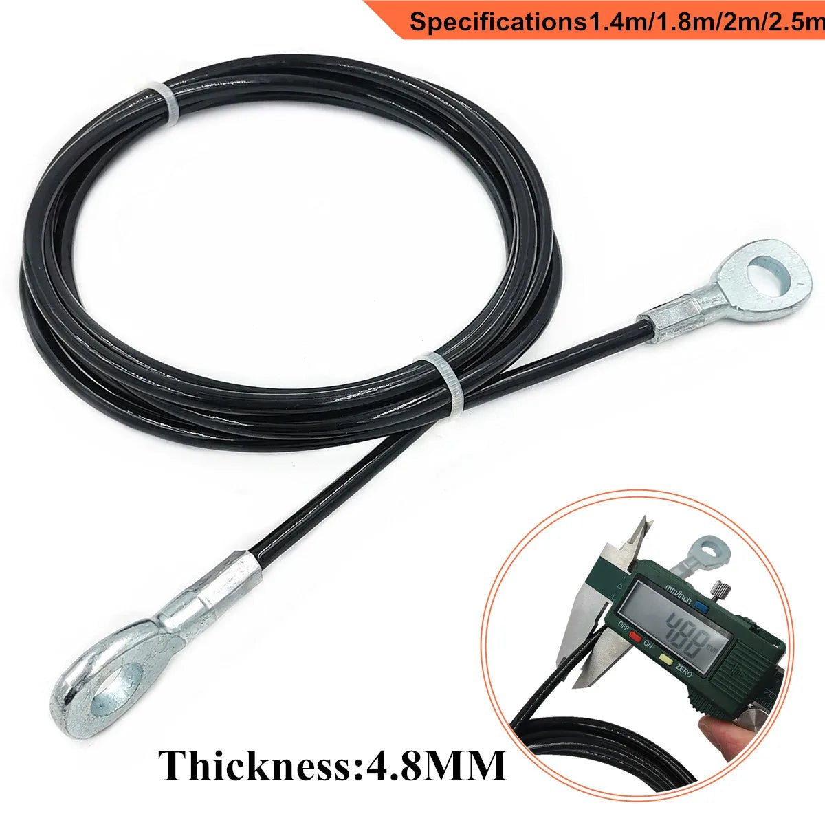 Fitness DIY Pulley Cable Machine Attachment System - Safe & Secure Health & Fitness