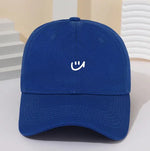 Vibes Baseball Cap with Smiley Face Design (One Piece) - Safe & Secure Health & Fitness