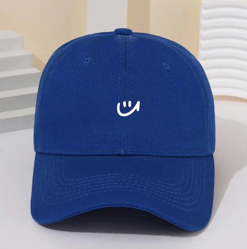 Vibes Baseball Cap with Smiley Face Design (One Piece) - Safe & Secure Health & Fitness