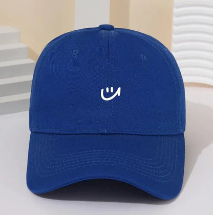 Vibes Baseball Cap with Smiley Face Design (One Piece) - Safe & Secure Health & Fitness