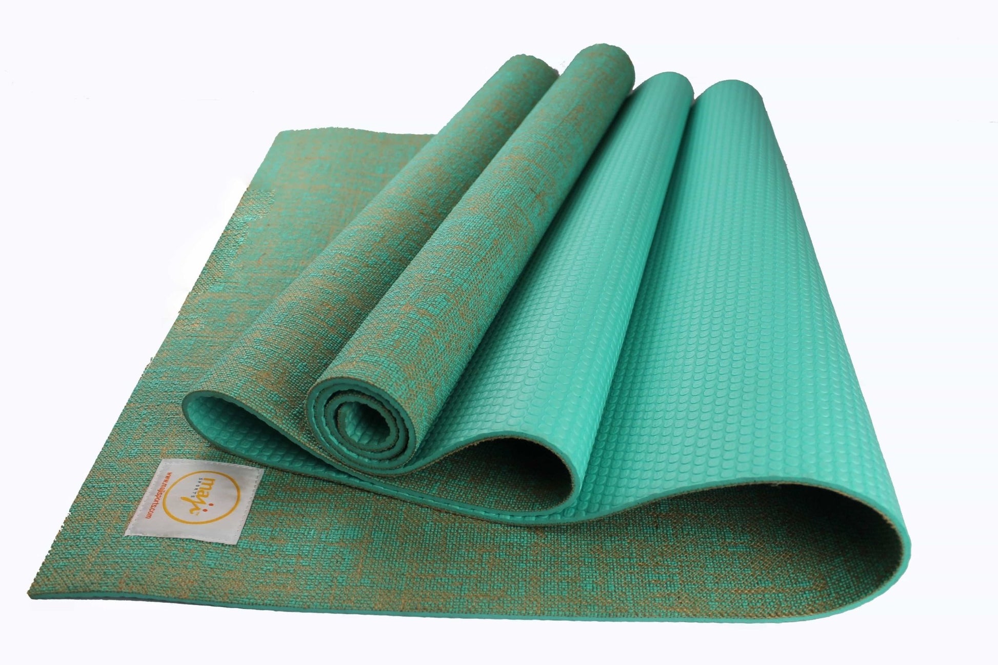 Jute Premium ECO Fitness, pilates, Yoga Mat + Fitness Bundle - Safe & Secure Health & Fitness