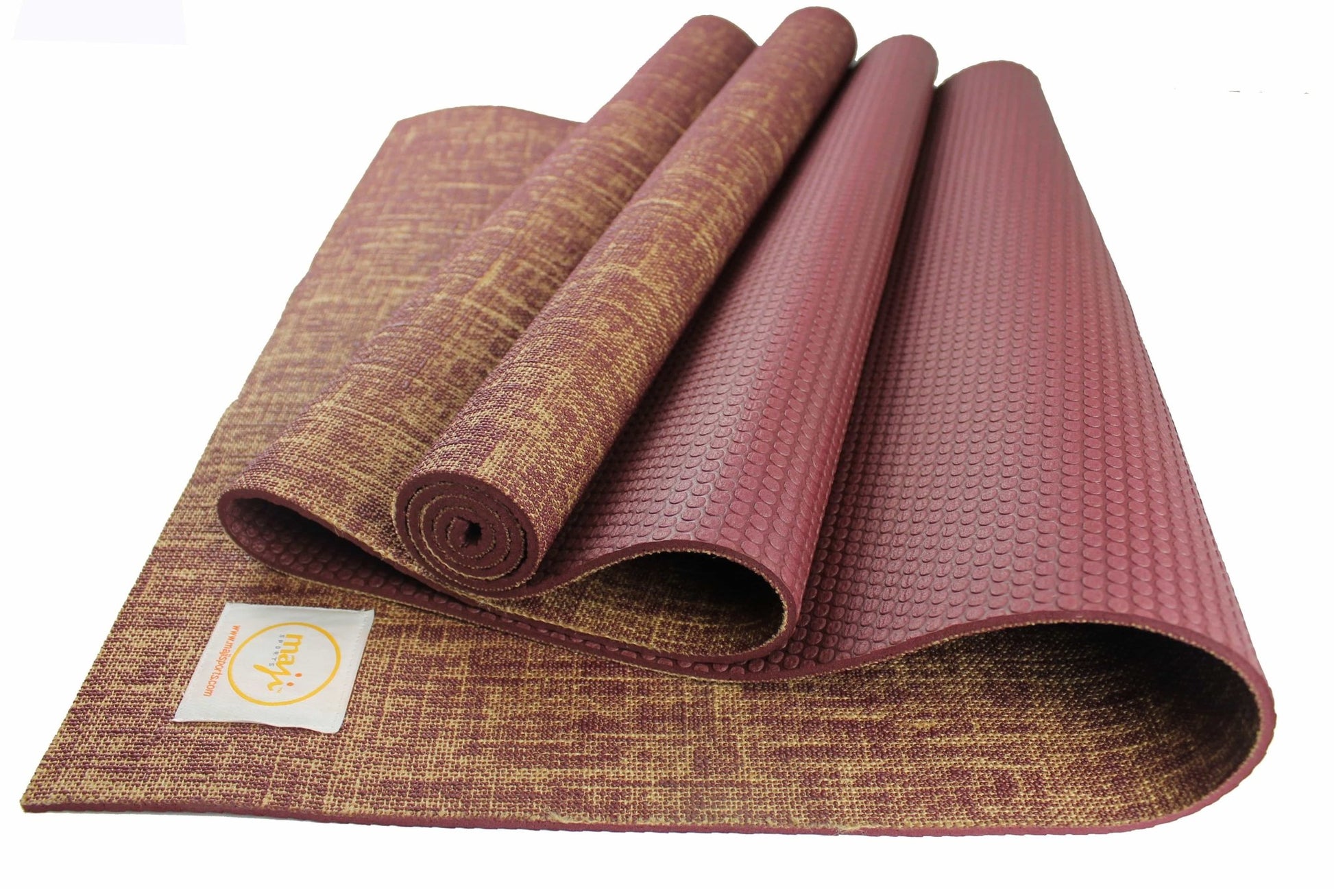 Jute Premium ECO Fitness, pilates, Yoga Mat + Fitness Bundle - Safe & Secure Health & Fitness
