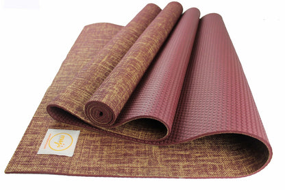 Jute Premium ECO Fitness, pilates, Yoga Mat + Fitness Bundle - Safe & Secure Health & Fitness