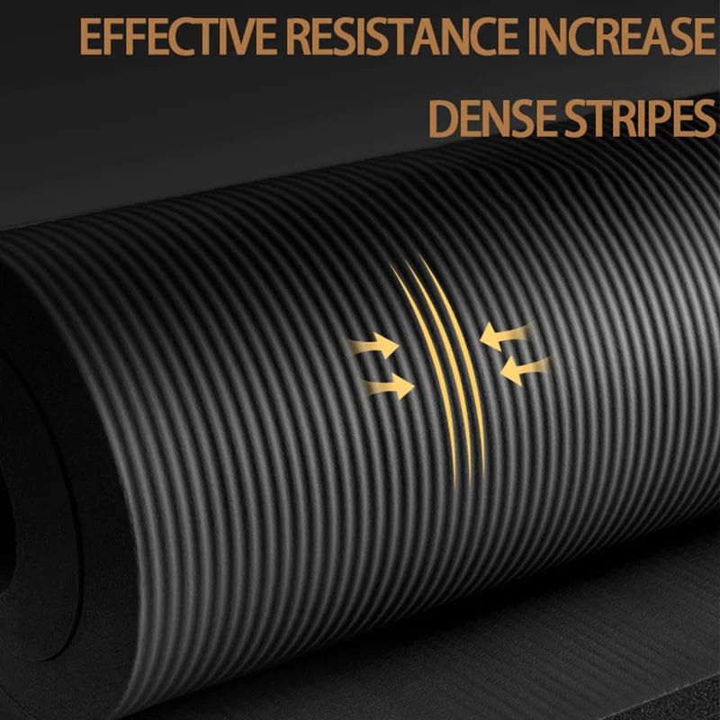 Long Non - Slip Men's Fitness Mat - Safe & Secure Health & Fitness