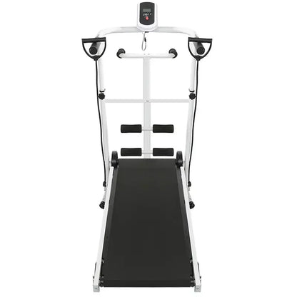 Adjustable Silent Mechanical Treadmill for Home Fitness-3