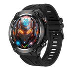 Men's Smart Fitness Watch Bluetooth Call (Black) - Safe & Secure Health & Fitness