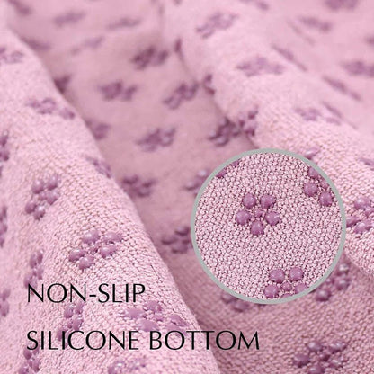 Non - Slip Portable Yoga Towel & Fitness Mat - Safe & Secure Health & Fitness