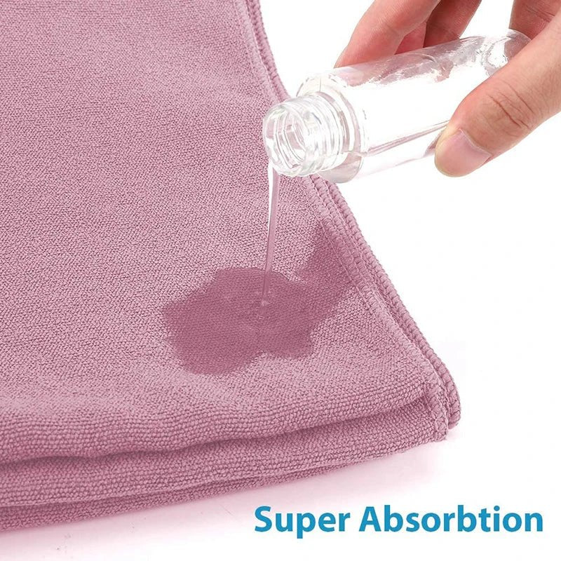 Non - Slip Portable Yoga Towel & Fitness Mat - Safe & Secure Health & Fitness