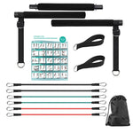 Resistance Band Pilates Stick Home Fitness Kit - Safe & Secure Health & Fitness