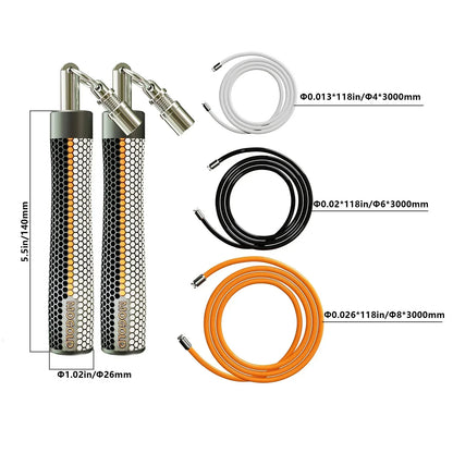 Weighted Jump Rope for Fitness and Boxing-4