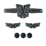 Abdominal Muscle Trainer EMS Fitness Belt Blue - Safe & Secure Health & Fitness