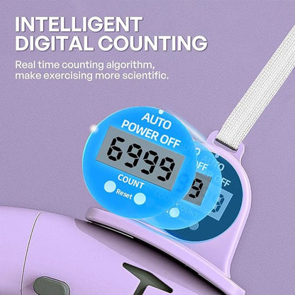 Weighted Fitness Hoop with Counter-3