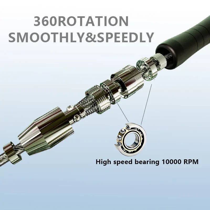 Professional Speed Jump Rope for Gym Fitness - Safe & Secure Health & Fitness