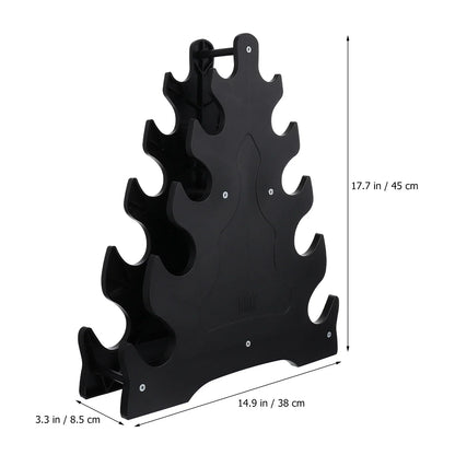 Triangle Fitness Rack - Dumbbell & Kettlebell Storage Stand-1