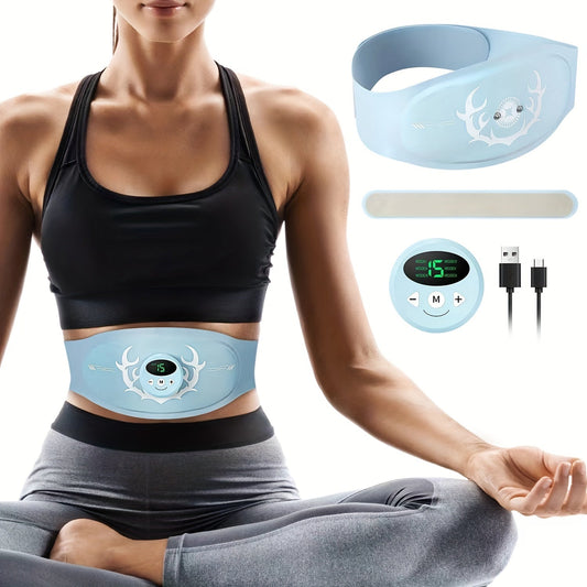 Abdominal Muscle Trainer - Fitness Belt(Blue) - Safe & Secure Health & Fitness