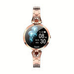 Rose Golden Women's Smartwatch - Health, Fitness, Sleep Tracker - Safe & Secure Health & Fitness