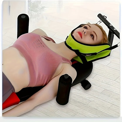 Fitness Stretcher Adjustable Waist Foot Pad Machine-3