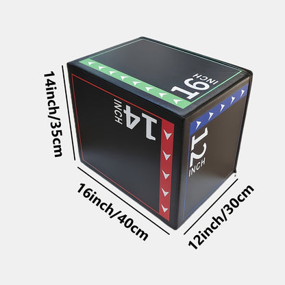 Fitness Jump Box PVC Foam Training-1
